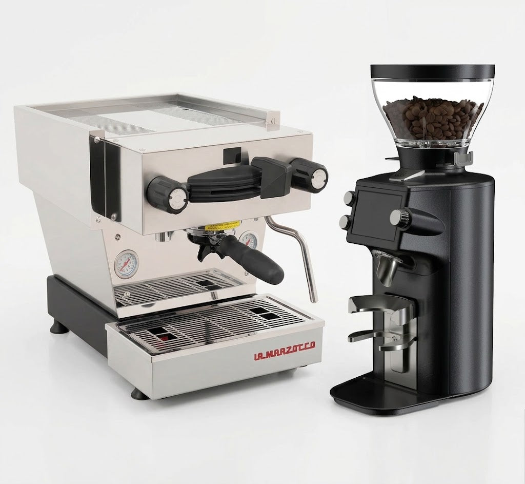 [LA-MARZOCCO-LINEA-MINI-R-MAHLK] La Marzocco Linea Mini R + Mahlkönig E64 WS + Home Kit